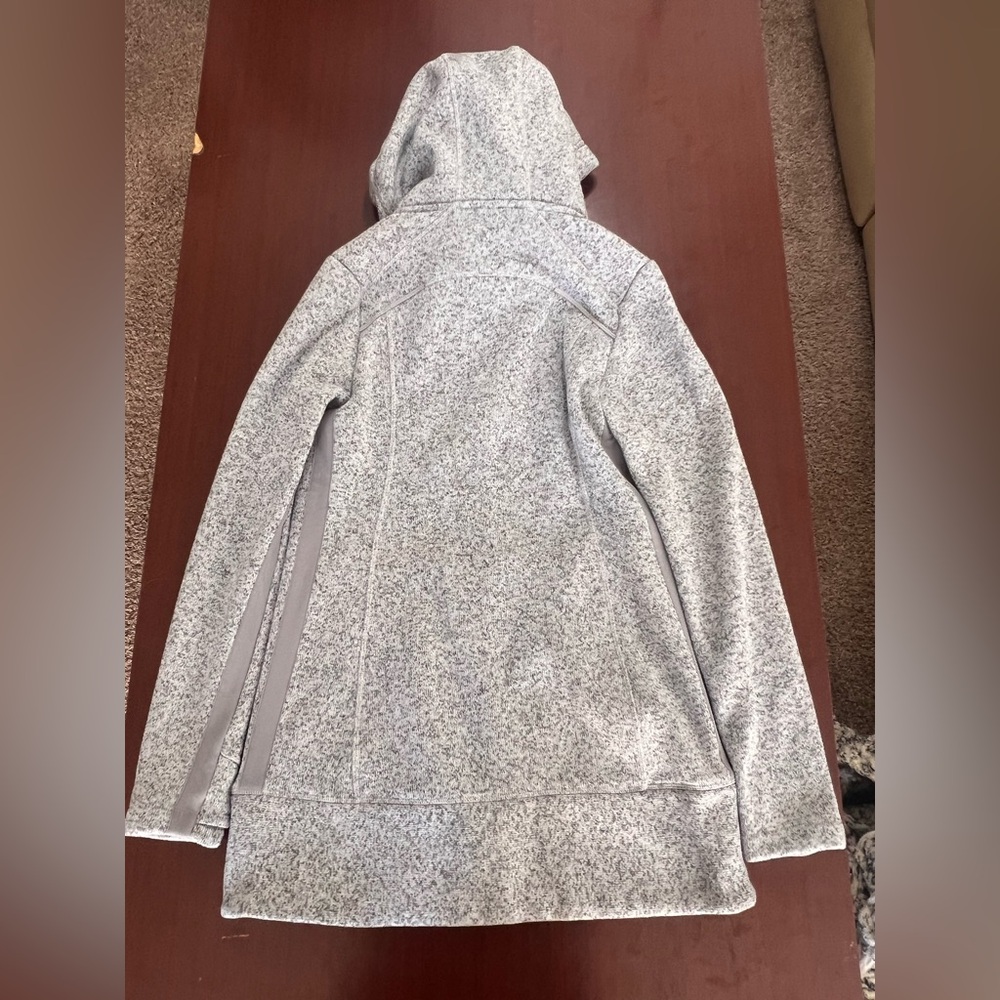Athleta Heather Gray Fleece-Lined Jacket - Picture 4 of 4
